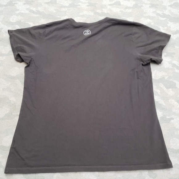 Life Is Good Top Womens 2XL Gray Classic Fit Short Sleeve Crusher Tee Sail Boat - Picture 6 of 10